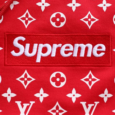 supreme logo louis vuitton|supreme Louis Vuitton hoodie.